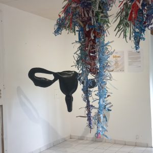 La Festive dans l'installation artistique d'Hystérie Collective