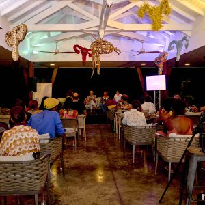 Utérus d'Hystérie Collective à la soirée de sensibilisation à l'endométriose organisée par le magazine Rimèd by Ewag - Vue 2